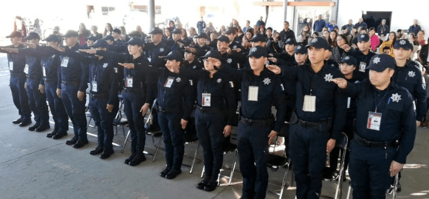 Entran 33 nuevos elementos a la Policía Municipal de Hermosillo