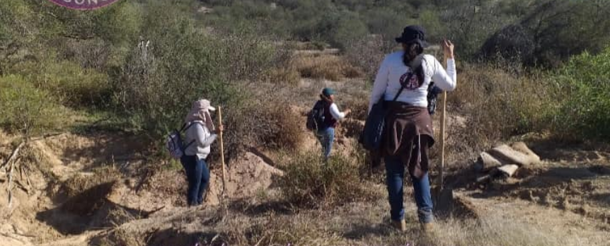 Madres Buscadoras de Sonora encuentran un cuerpo, tras un reporte anónimo
