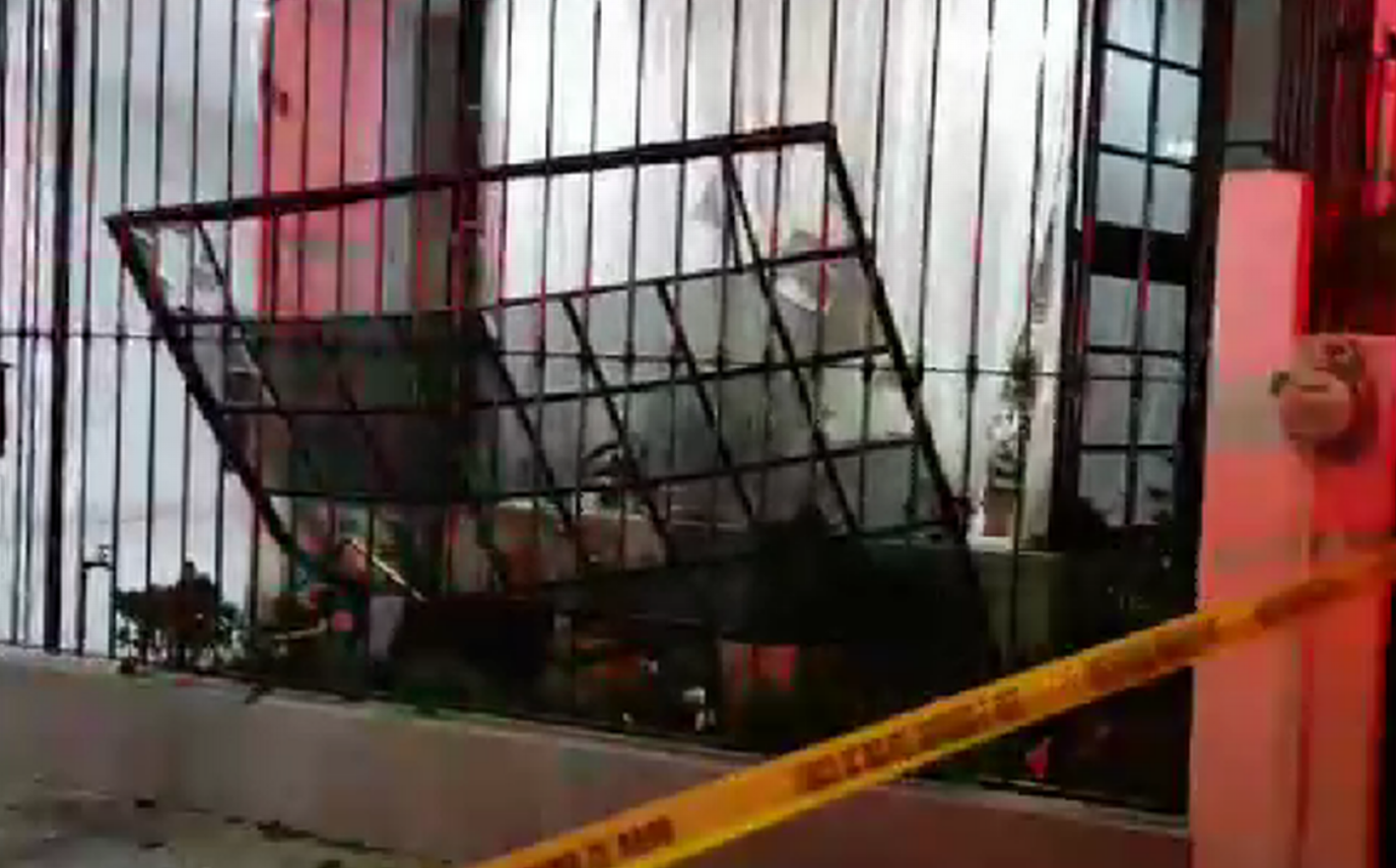 Explosión deja a tres lesionados en colonia Jesús García