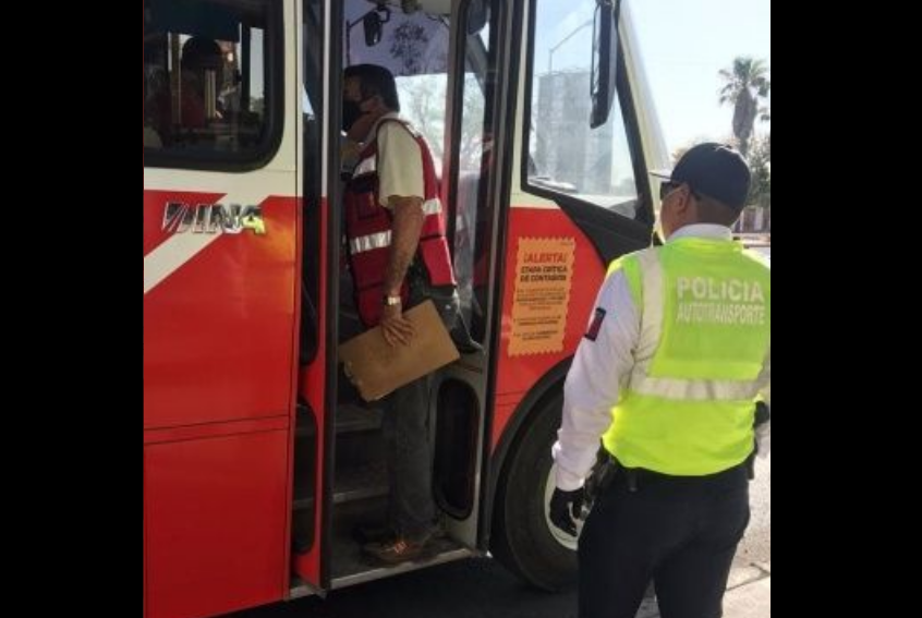 Usuarios de Hermosillo no quieren usar cubrebocas en camiones: Vigilantes del Transporte