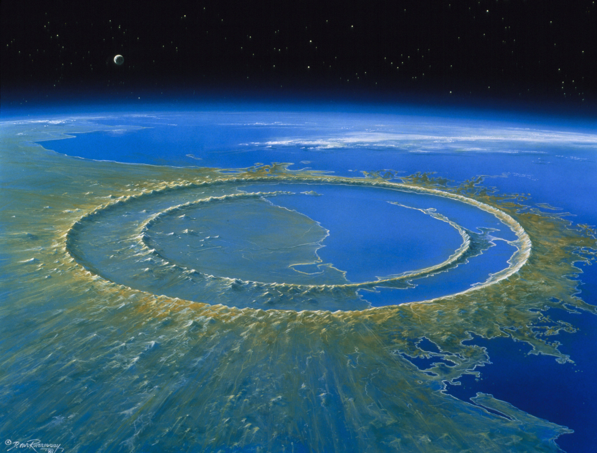 Estudio demuestra que el asteroide que cayó en Yucatán sí acabó con los dinosaurios