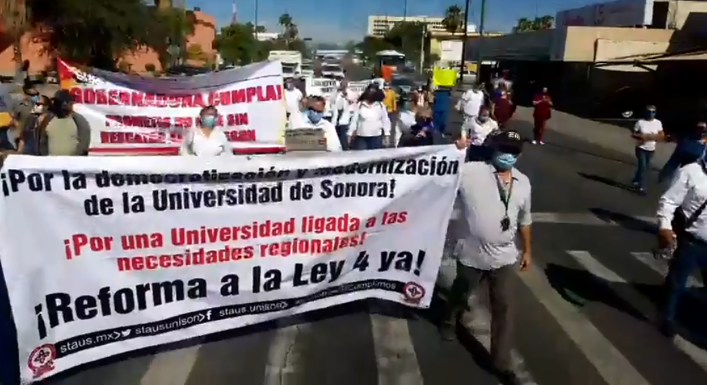 Staus vuelve a manifestarse en Hermosillo, exigen al Isssteson medicamentos