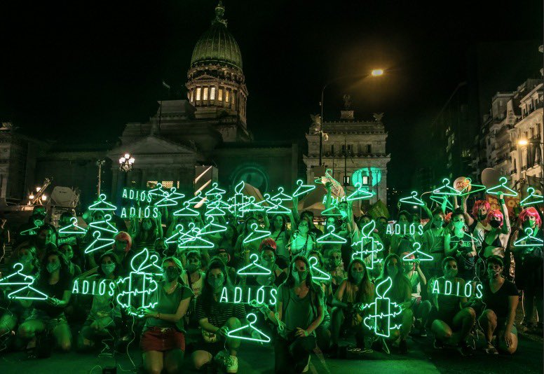 Feministas sonorenses celebran despenalización del aborto en Argentina