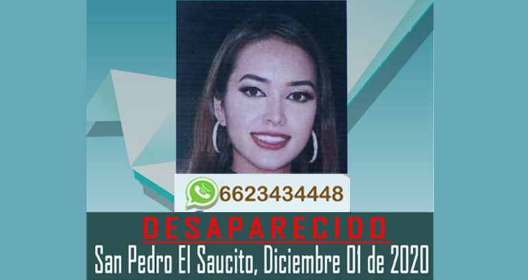 Buscan localizar a Emily de 17 años, desaparecida en San Pedro el Saucito