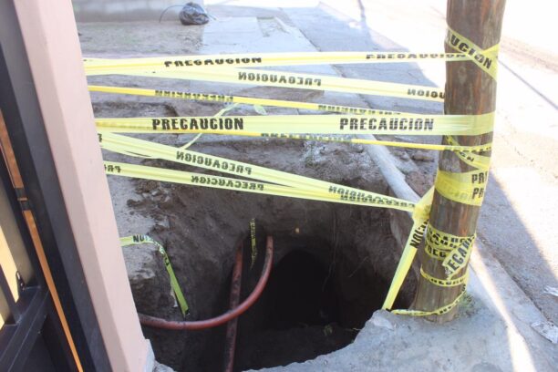 Túnel encontrado en Las Lomas sigue allí; vecinos piden sea rellenado