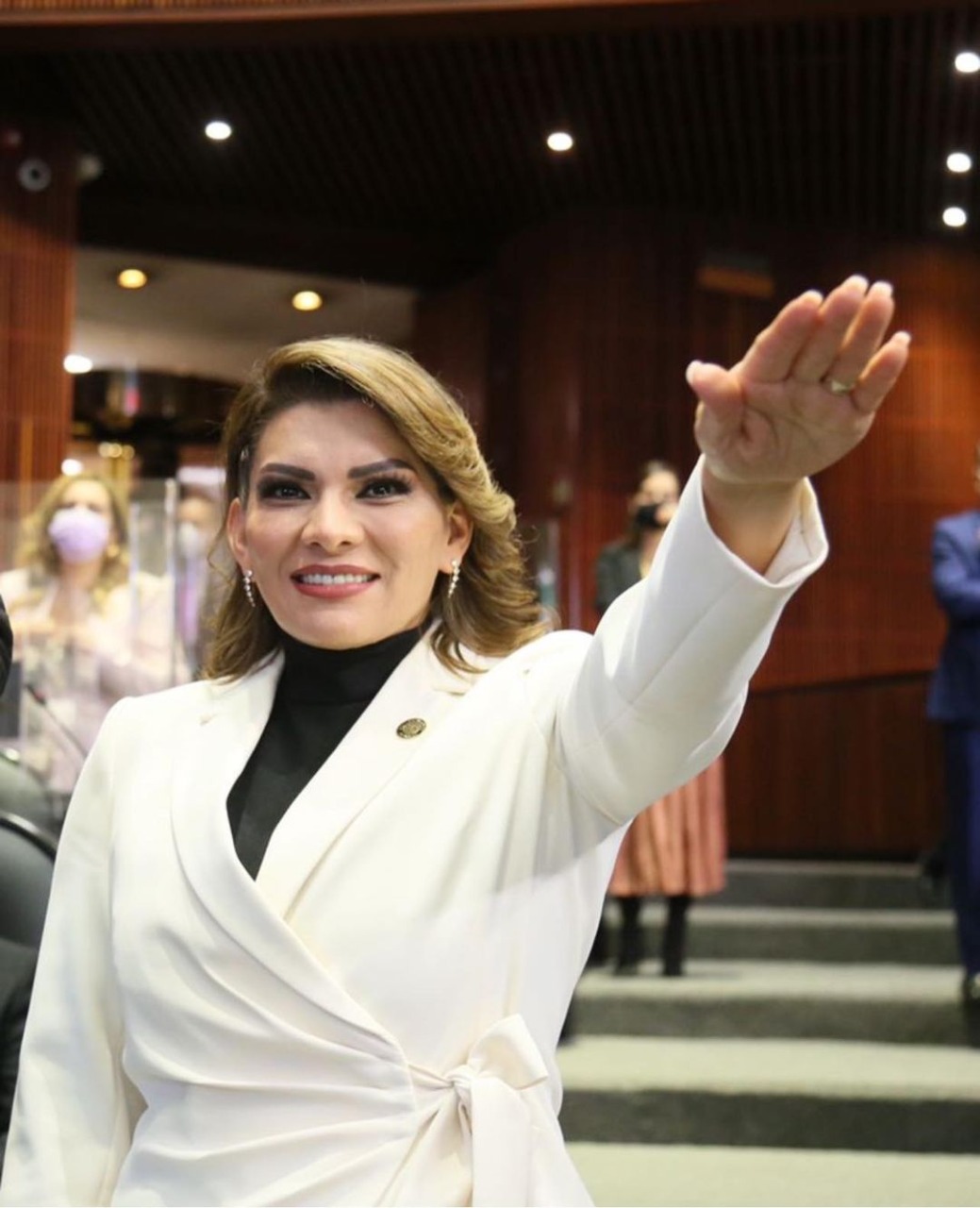 Celebra Lorenia Valles histórica paridad total en Cámara de Diputados