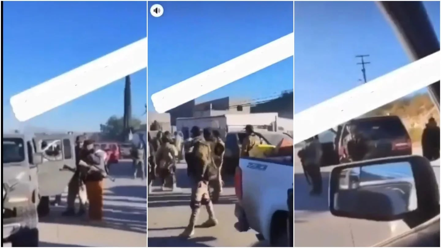 ¿El convoy de sujetos armados en El Sásabe, Sonora, es real? Esto dicen las autoridades