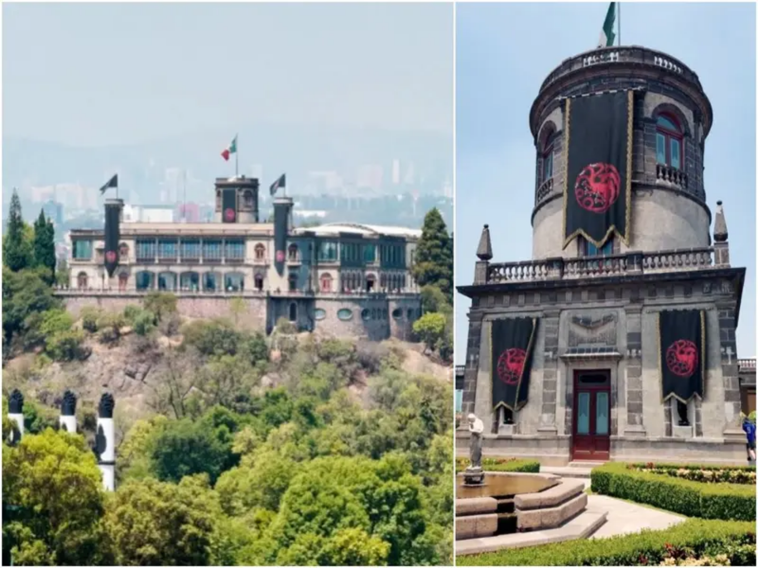 ‘House of the Dragon’ llega al Castillo de Chapultepec… ¡México muestra lealtad a Rhaenyra Targaryen!