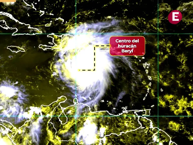 ‘Beryl’ pierde fuerza y baja a huracán categoría 4; sigue su trayectoria